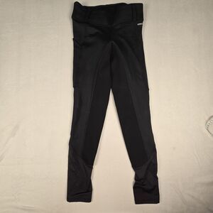 Kerrits Pants Women's Size Large Black Pull On Stretch Horse Riding Equestrian